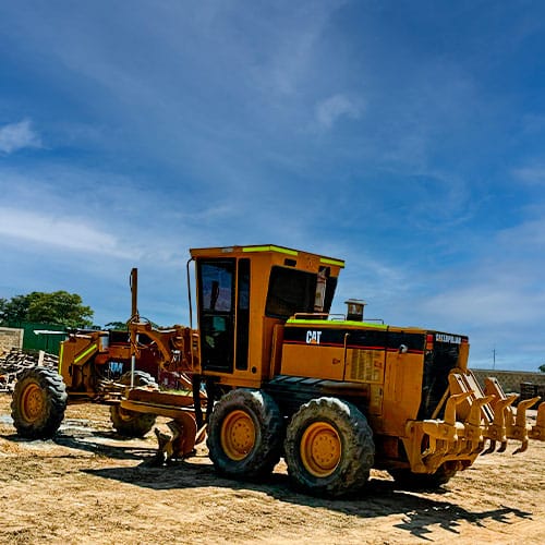 alquiler motoniveladora Cartagena