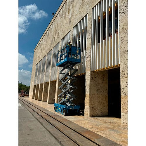 alquiler plataforma tijera cartagena