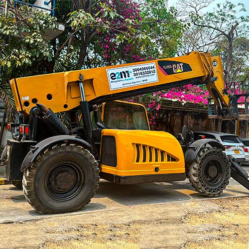 alquiler telehandler Cartagena